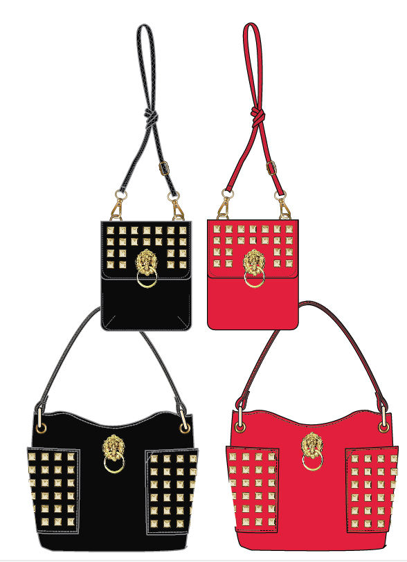 Womens Studs-Lions Bags