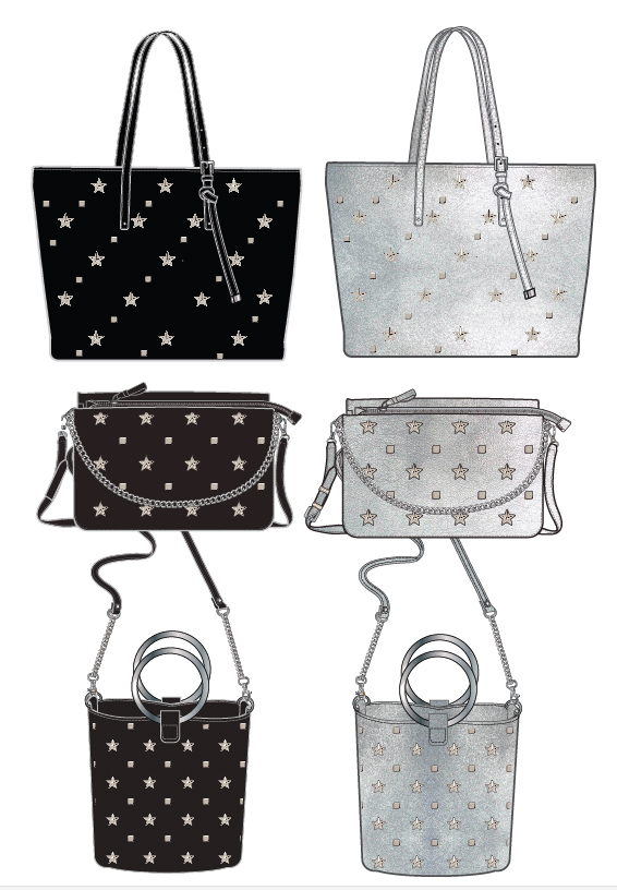 Womens-Studs-Stars Bags